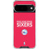 NBA Philadelphia 76ers Standard - Red Google Pixel 10 Clear Case